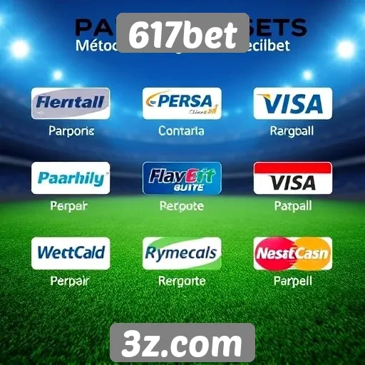 Métodos de pagamento aceitos no 617bet